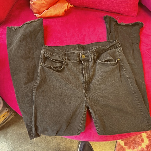 Mother - The Runaway Step Fray Not Guilty Jeans - Size 31 - Picture 3 of 5